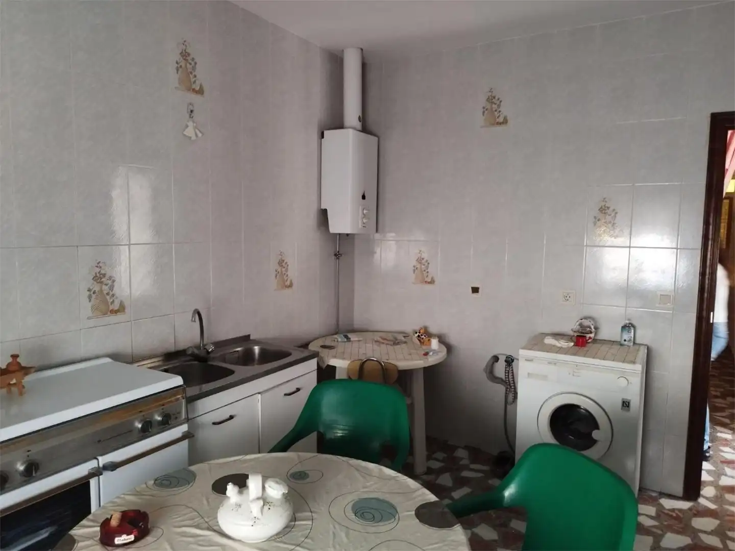 Küche von Country house zum Verkauf in Casas de Benítez mit Klimaanlage und Möbliert