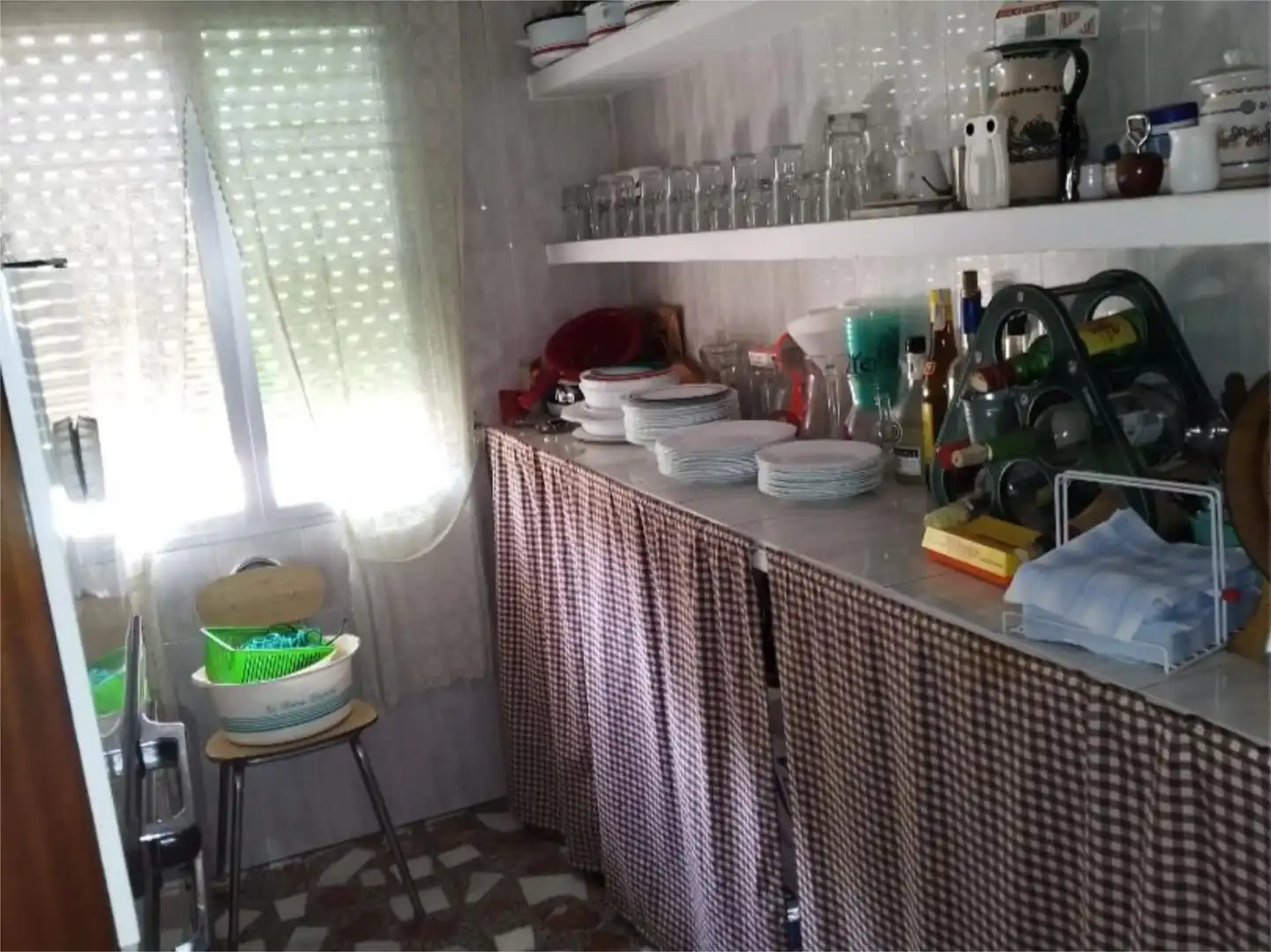 Küche von Country house zum Verkauf in Casas de Benítez mit Klimaanlage und Möbliert