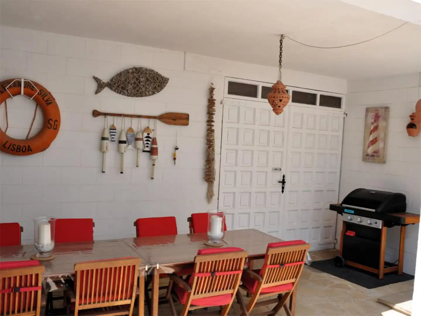 Piso en venta en Carrer Port Siroco, 4, Port Grec - Port Moxó Comedor de Piso en venta en Empuriabrava con Aire acondicionado, Calefacción y Jardín privado