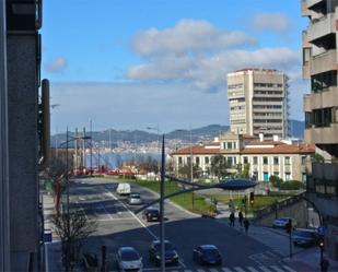 Exterior view of Flat to rent in Vigo   with Heating, Parquet flooring and Storage room