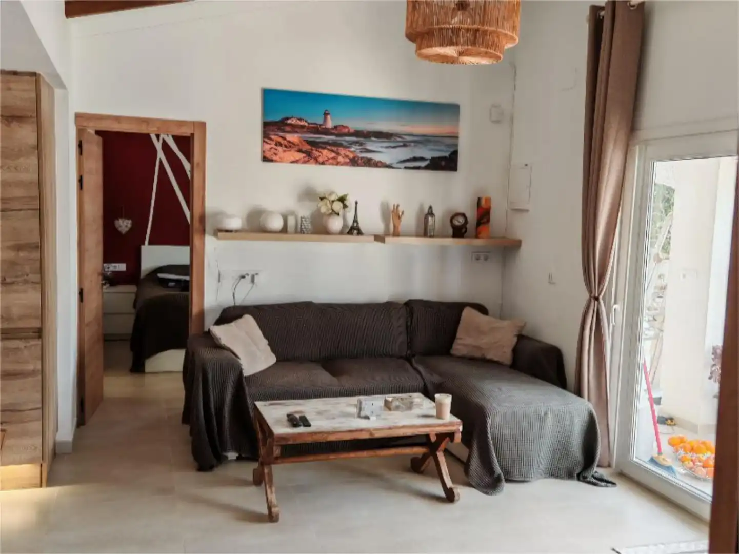 Piso en venta en Avinguda Central, 15d, Cala en Porter Sala de estar de Piso en venta en Alaior con Aire acondicionado, Terraza y Piscina