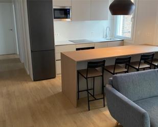 Kitchen of Flat to share in León Capital   with Heating and Furnished