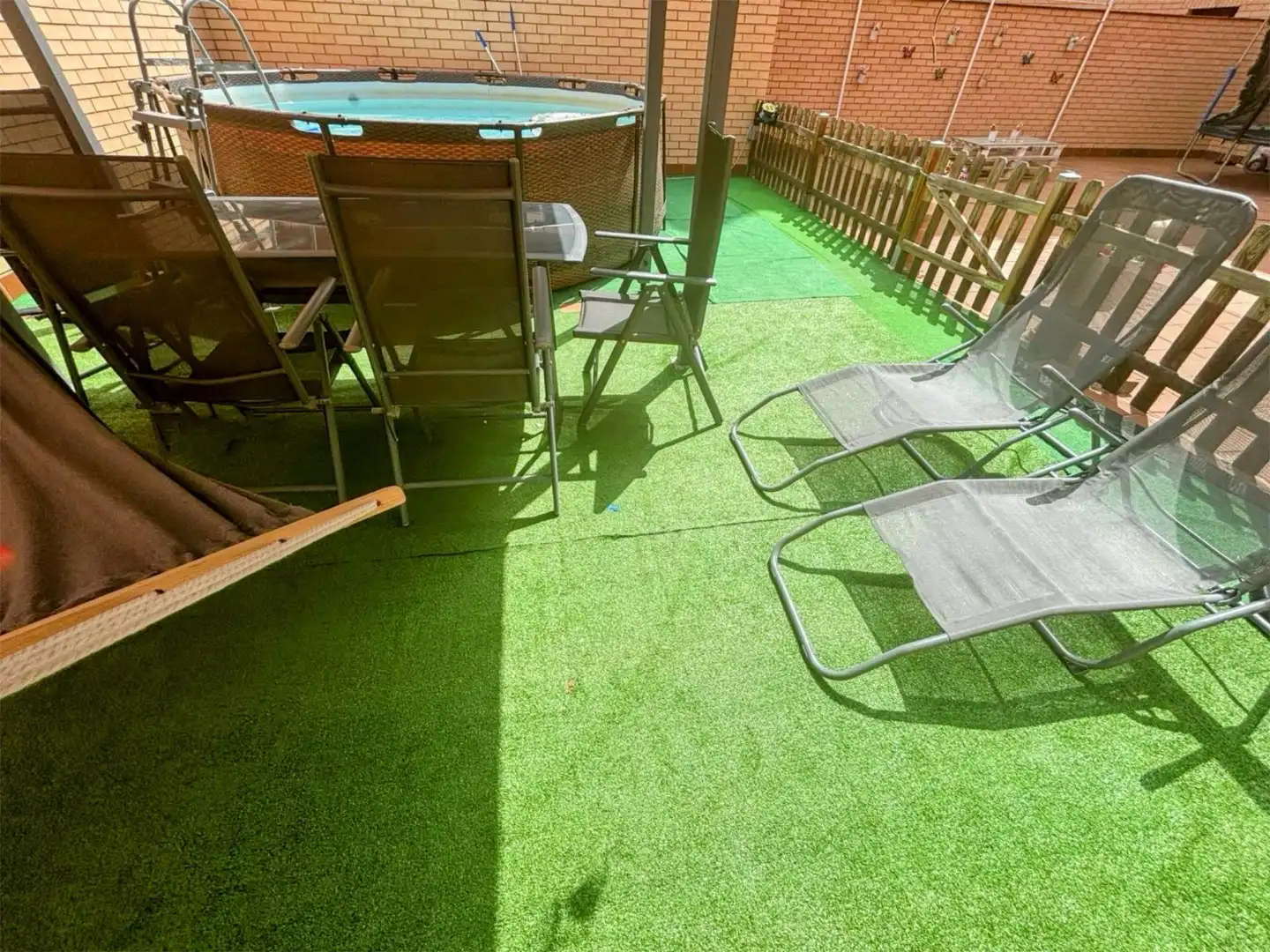 Wohnung zum Verkauf in Avenida San Sebastián, 3, Centro ciudad Terrasse von Wohnung zum Verkauf in Linares mit Klimaanlage, Heizung und Privatgarten