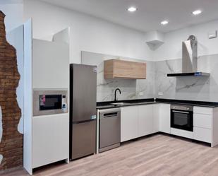Kitchen of Planta baja to rent in  Valencia Capital  with Air Conditioner, Parquet flooring and Terrace