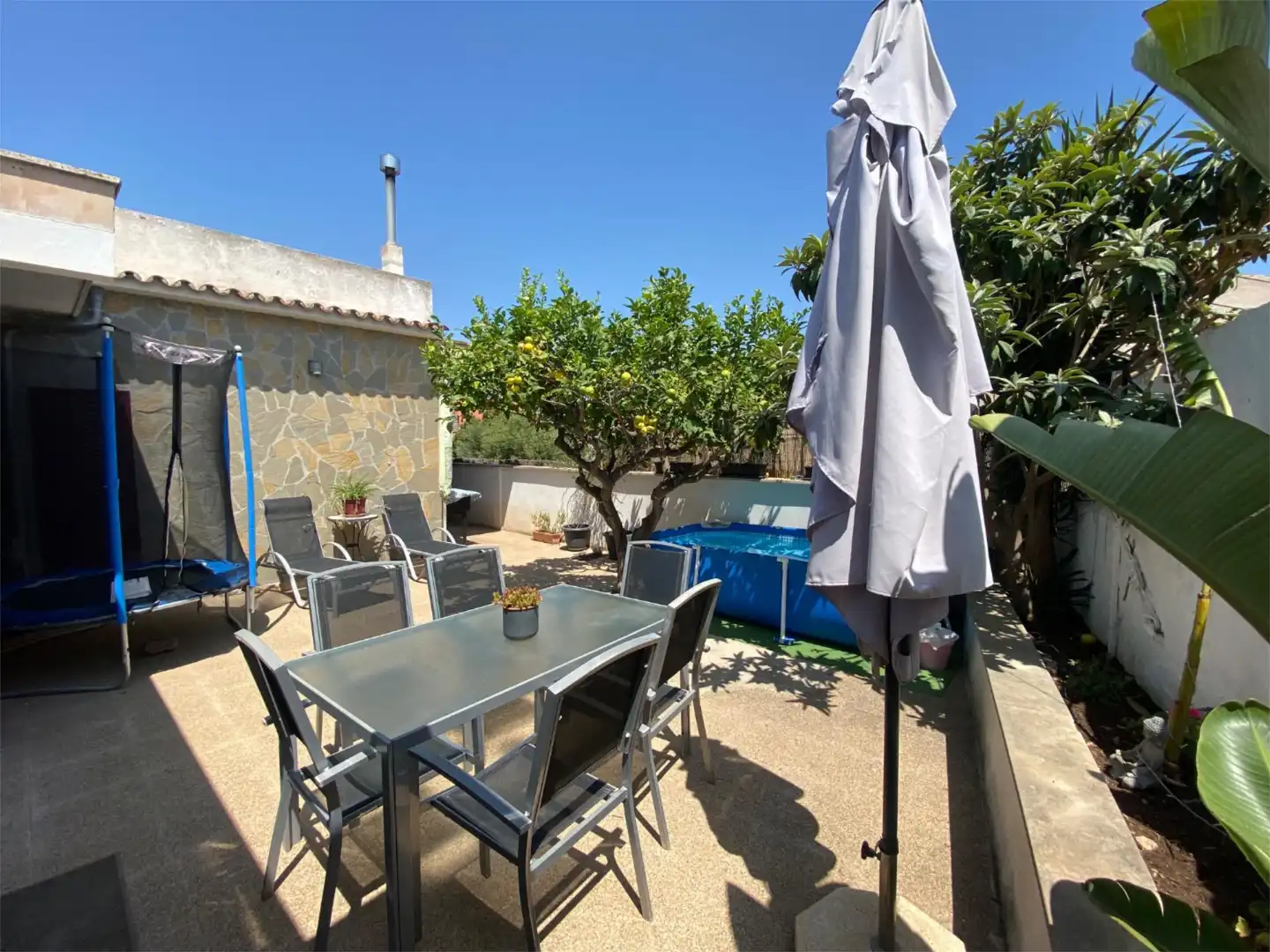 Terraza de Piso en venta en  Palma de Mallorca con Aire acondicionado, Calefacción y Jardín privado