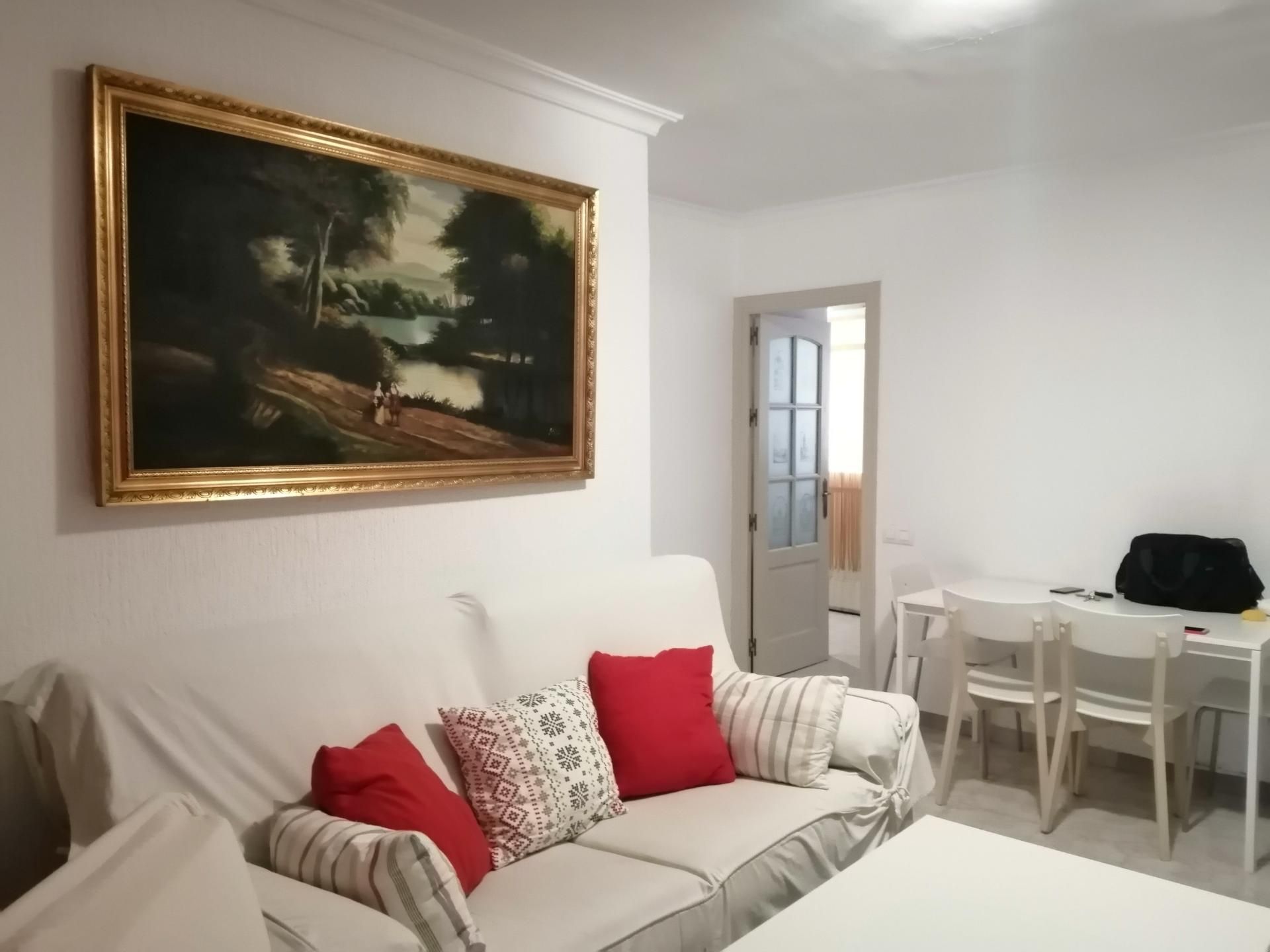 Living room of Flat to rent in  Sevilla Capital  with Air Conditioner, Heating and Terrace