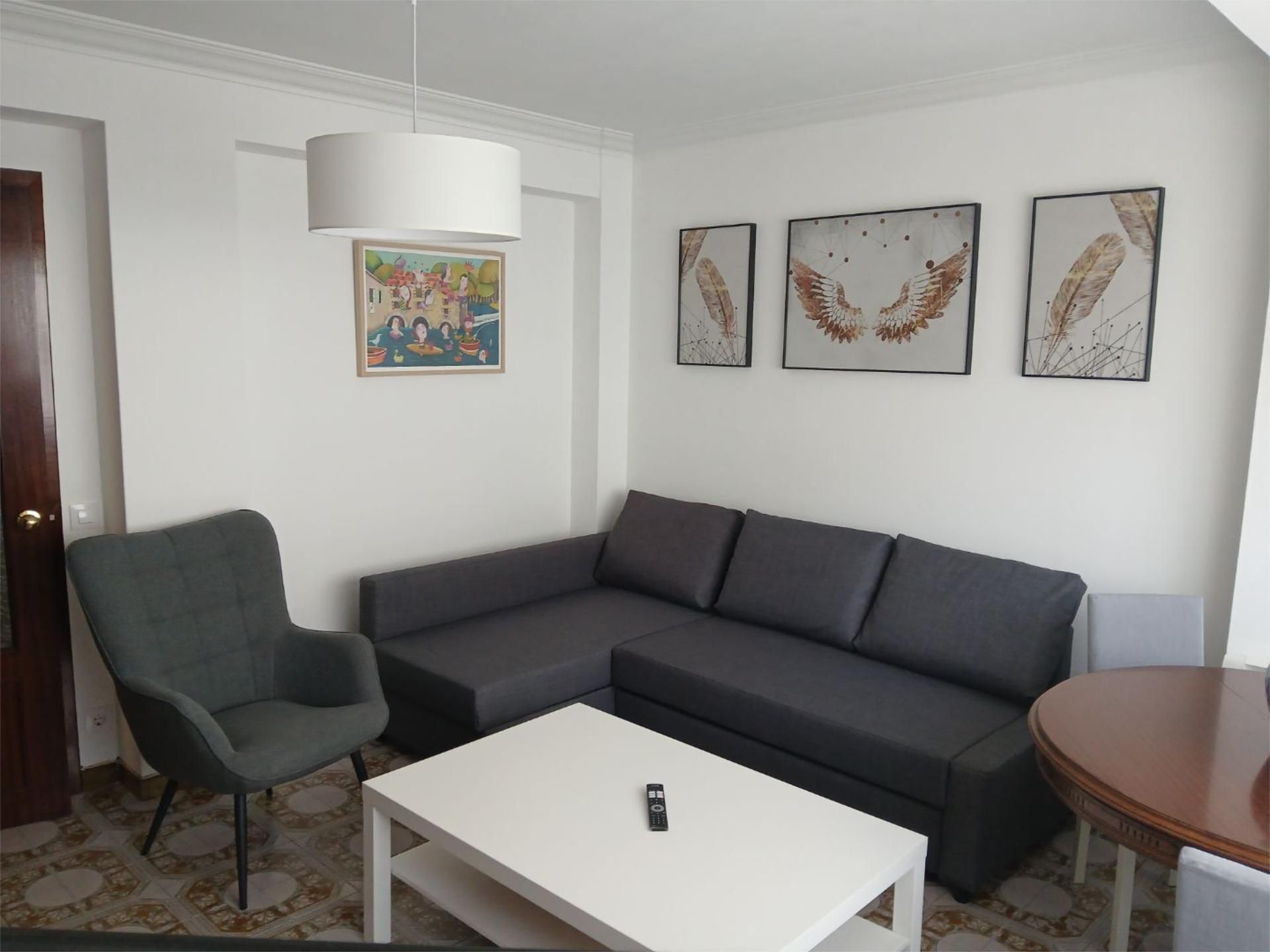 Living room of Flat to rent in Fene  with Heating, Parquet flooring and Storage room