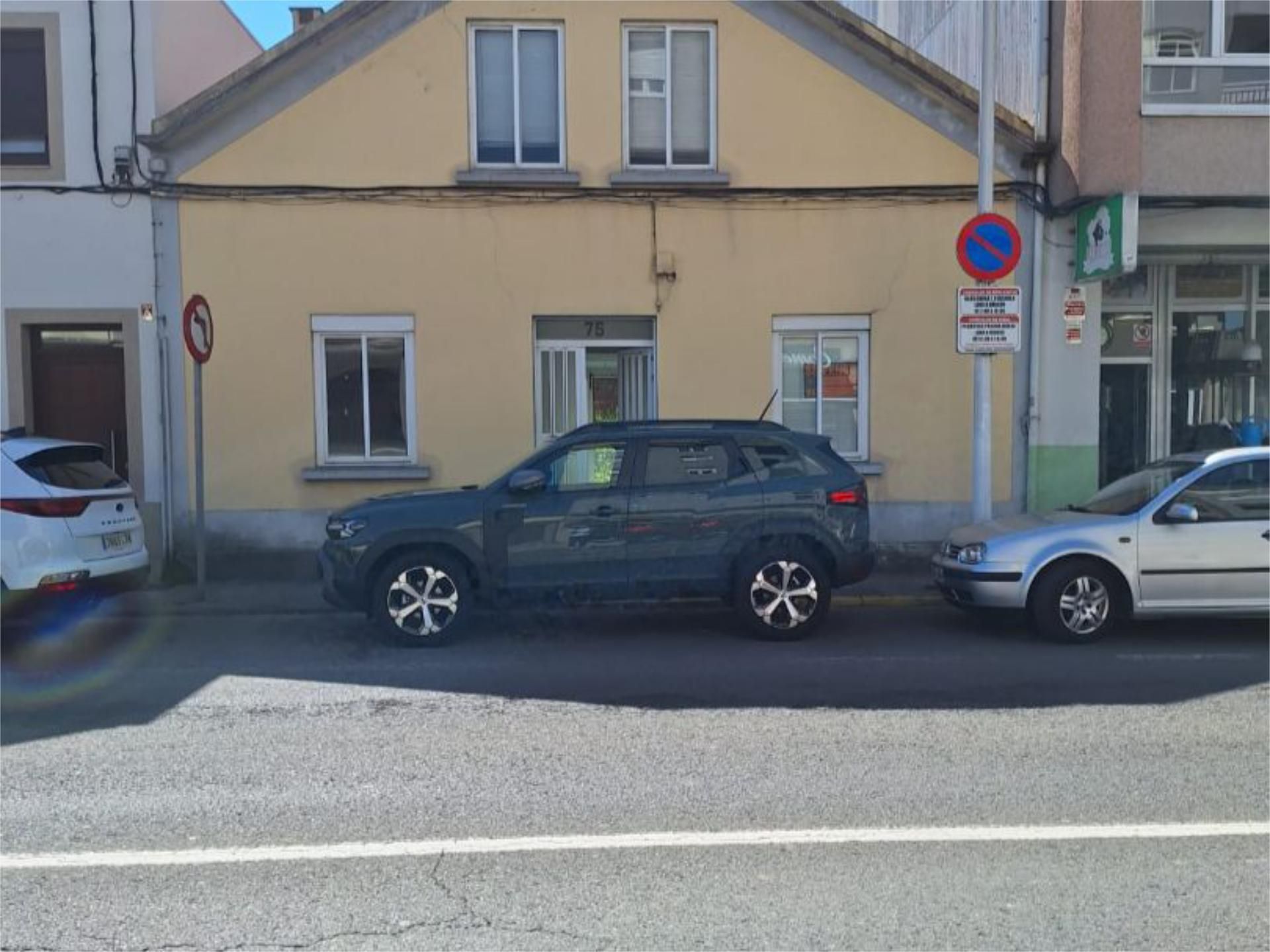Parking of Single-family semi-detached for sale in Carballo  with Private garden and Storage room