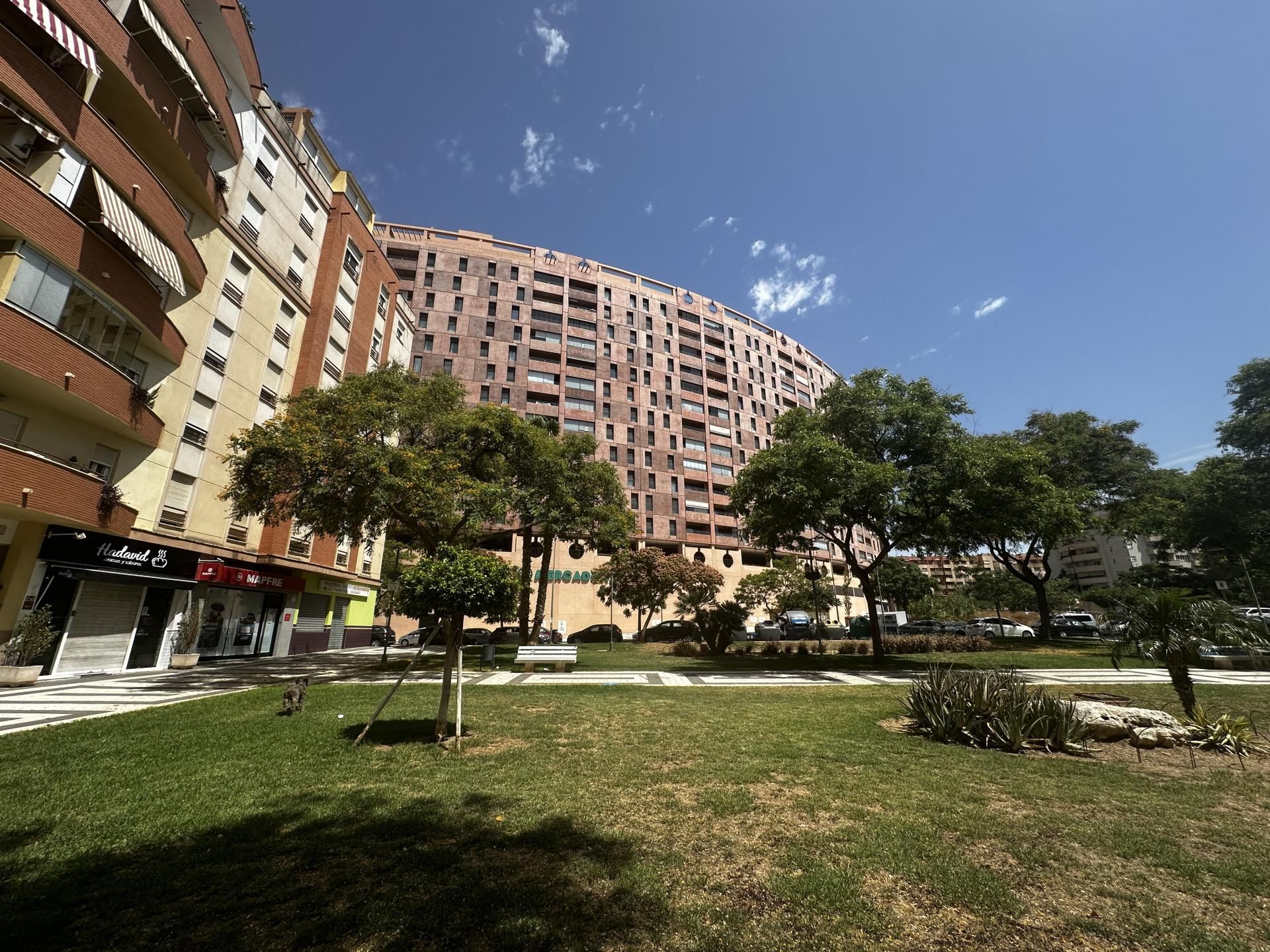 Exterior view of Flat for sale in Málaga Capital  with Air Conditioner and Swimming Pool