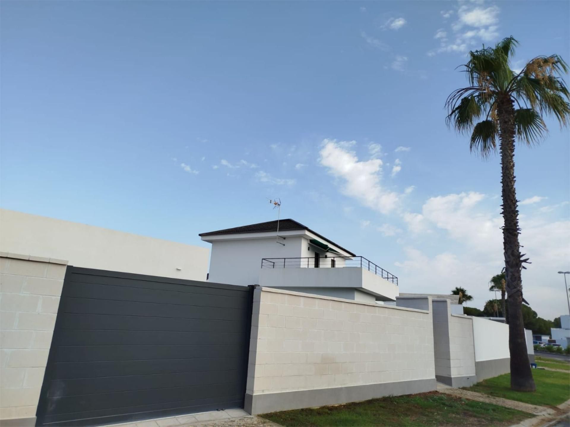Exterior view of Flat for sale in Aljaraque  with Air Conditioner, Heating and Private garden