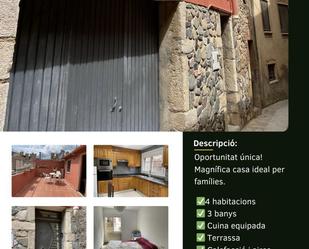 Exterior view of Single-family semi-detached for sale in Montblanc  with Air Conditioner and Terrace