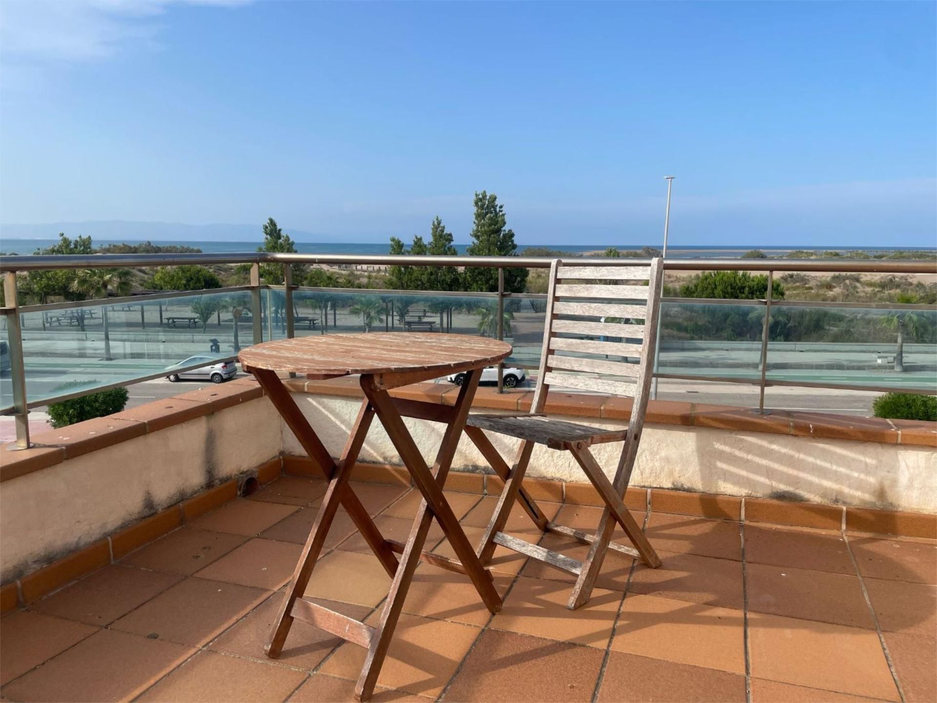 Terrace of Flat for sale in Deltebre  with Air Conditioner, Heating and Private garden