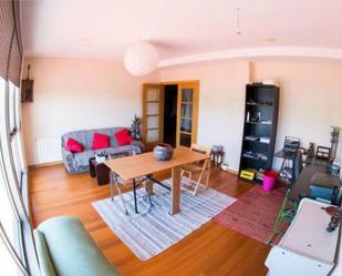 Living room of Flat to rent in Santiago de Compostela   with Heating, Storage room and Furnished