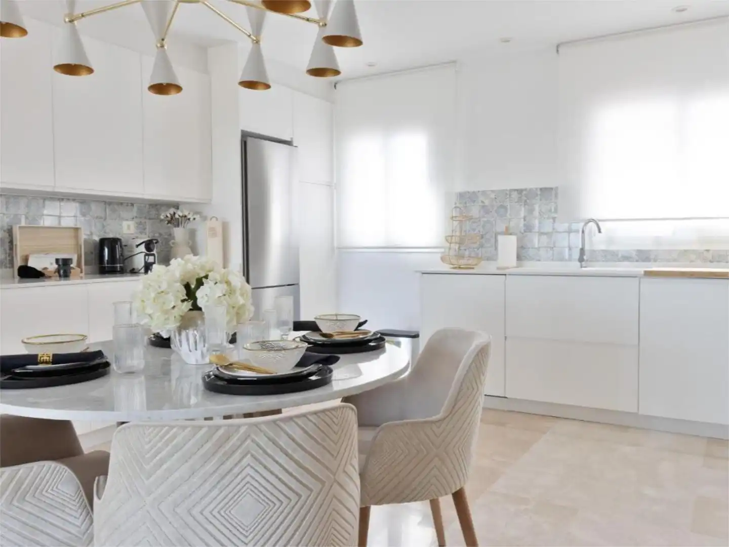 Kitchen of Flat for sale in Benahavís  with Air Conditioner, Heating and Private garden