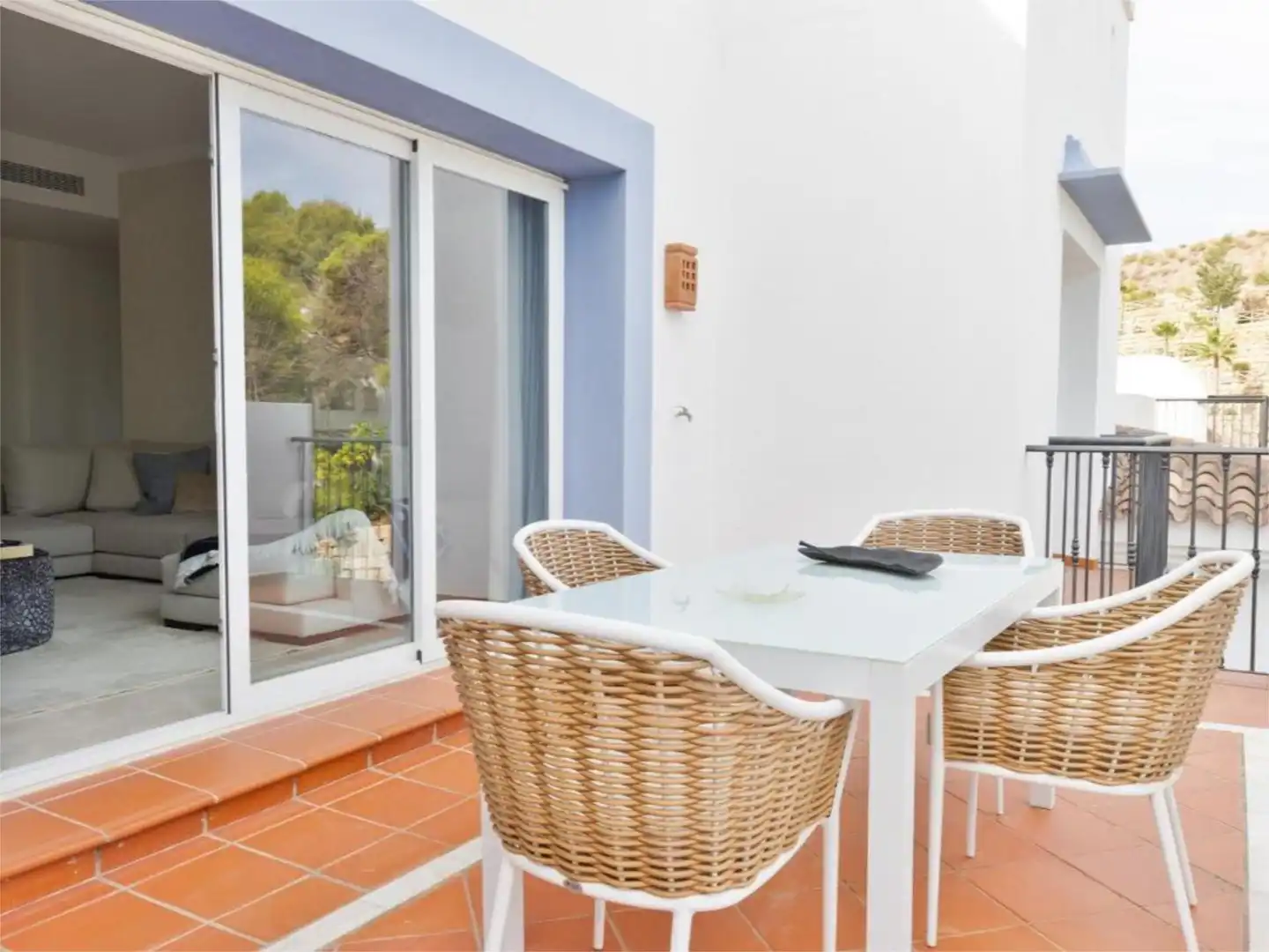 Terrace of Flat for sale in Benahavís  with Air Conditioner, Heating and Private garden