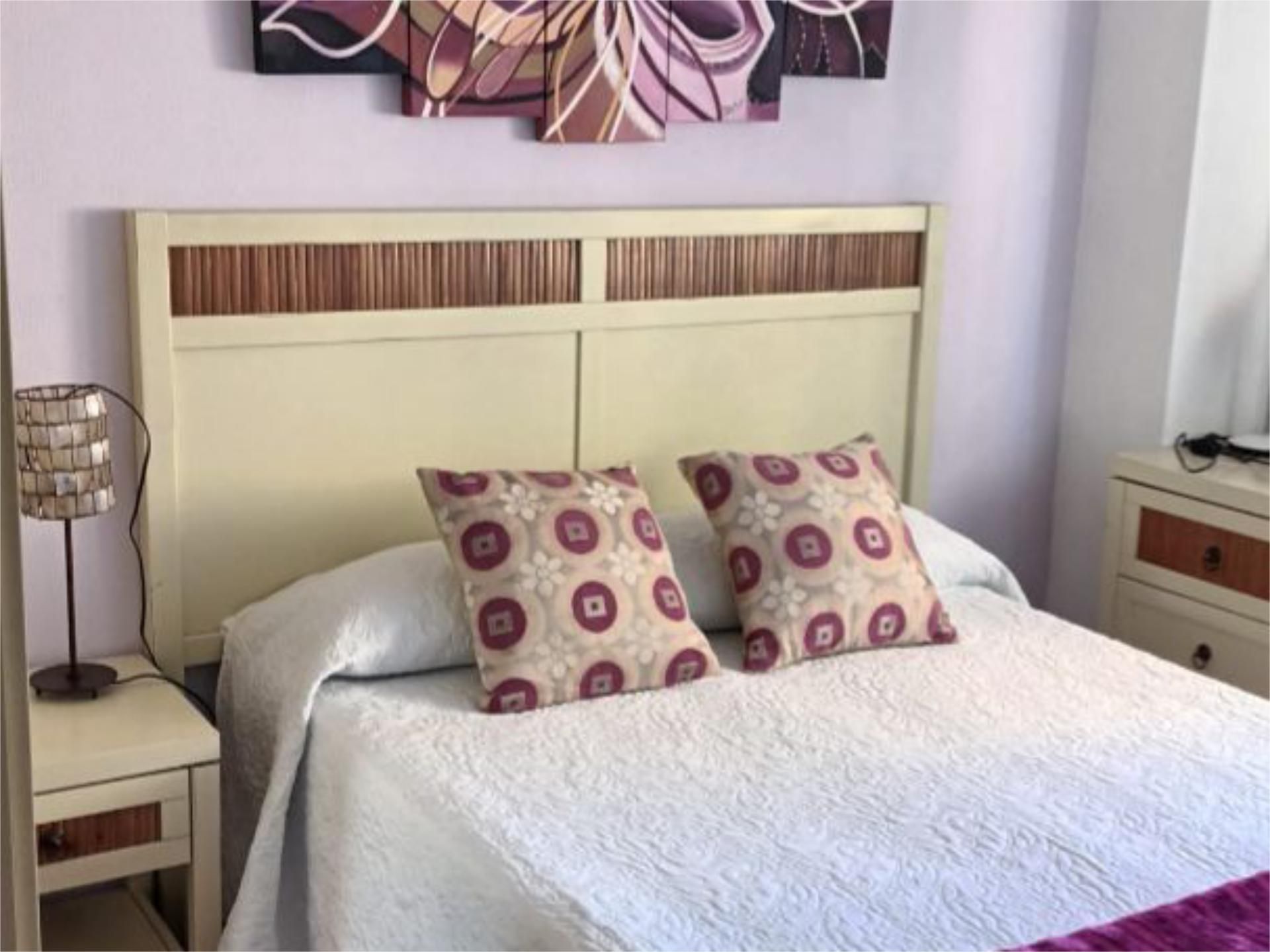 Bedroom of Flat to rent in A Coruña Capital   with Heating, Private garden and Parquet flooring