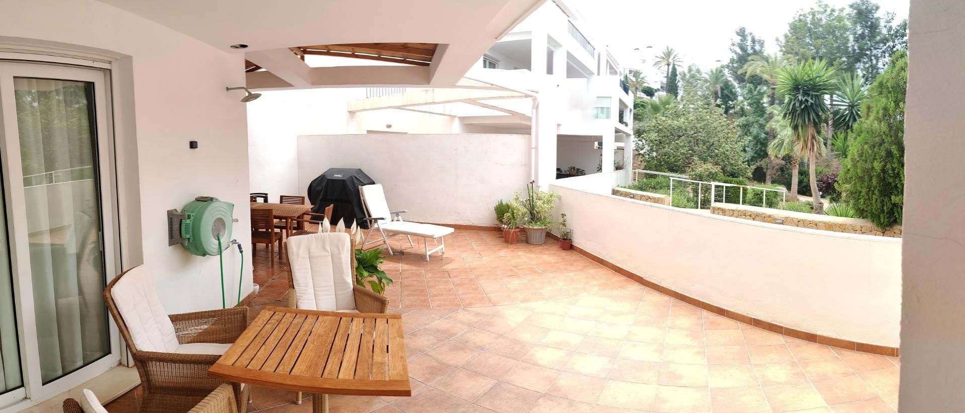 Terrace of Flat for sale in Benalmádena  with Air Conditioner, Terrace and Swimming Pool