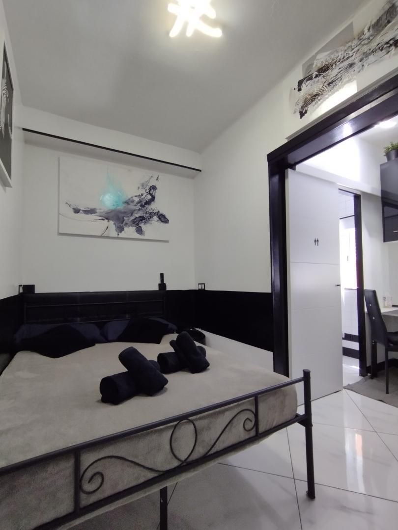 Bedroom of Flat for sale in  Barcelona Capital  with Air Conditioner