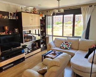 Sala d'estar de Pis de lloguer en Soria Capital  amb Calefacció, Jardí privat i Parquet