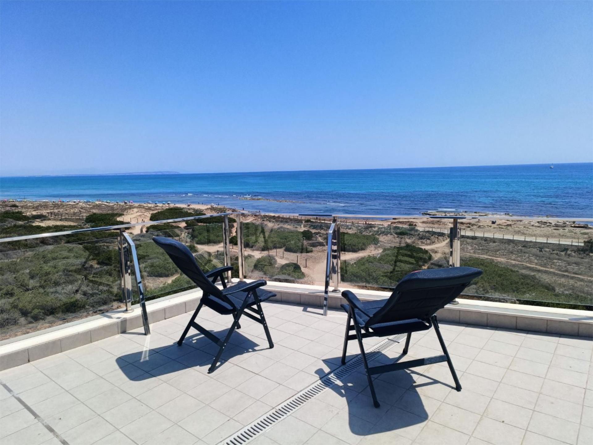 Terrace of Flat for sale in Guardamar del Segura  with Air Conditioner, Heating and Private garden