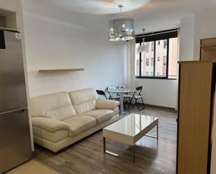 Sala d'estar de Pis de lloguer en  Murcia Capital amb Aire condicionat, Calefacció i Parquet