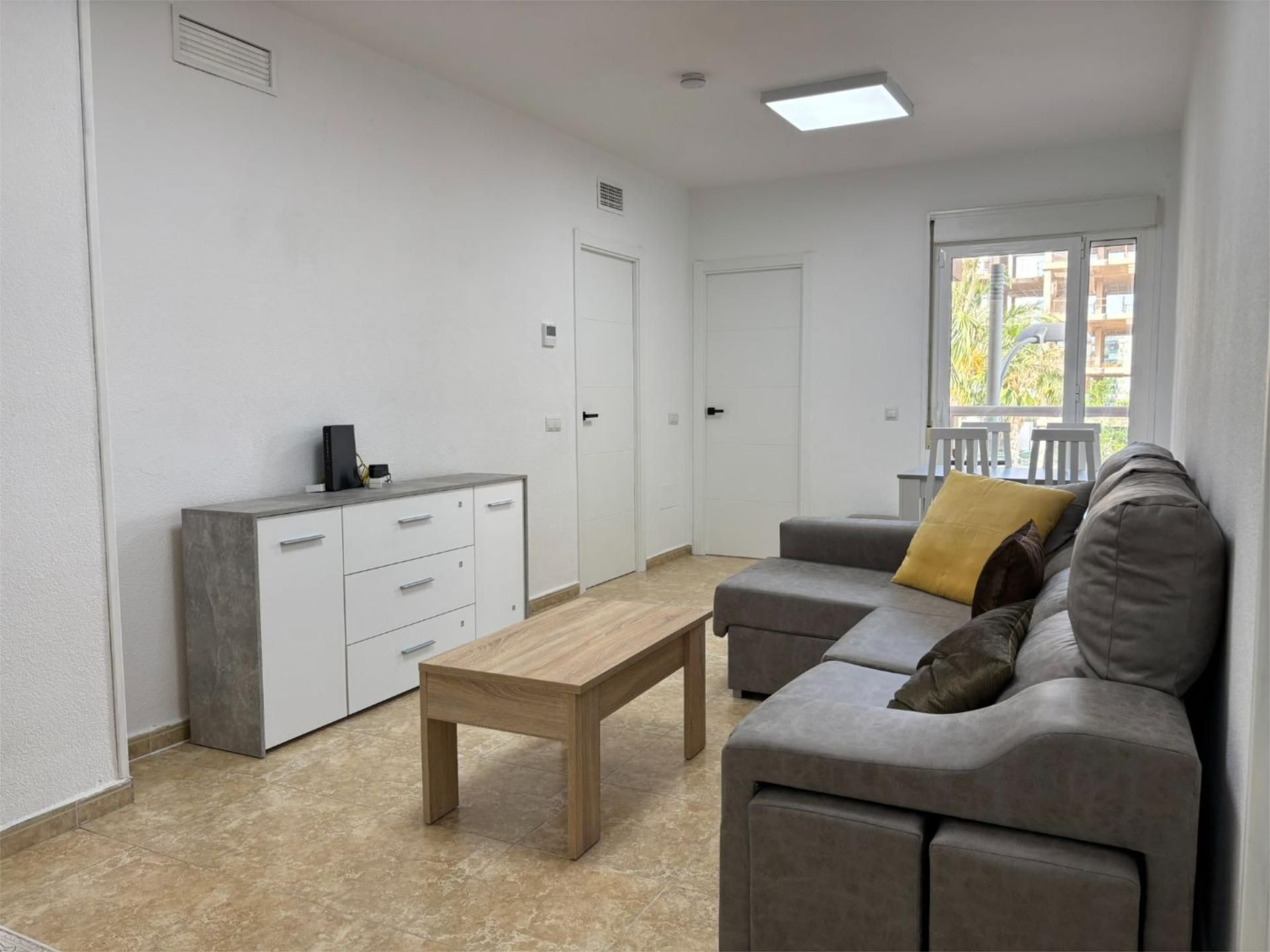 Living room of Flat for sale in Roquetas de Mar  with Air Conditioner and Balcony