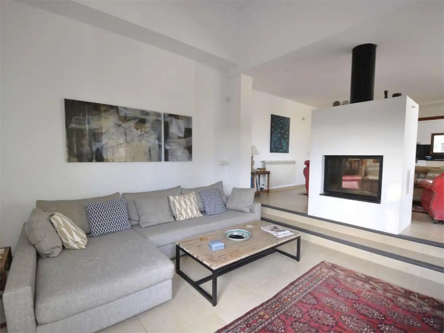 Casa o chalet en venta en Carrer Fray Salvador, 1, Cervera del Maestre Sala de estar de Casa o chalet en venta en Cervera del Maestre con Aire acondicionado, Calefacción y Jardín privado