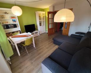 Living room of Flat to rent in  Madrid Capital  with Air Conditioner, Heating and Parquet flooring