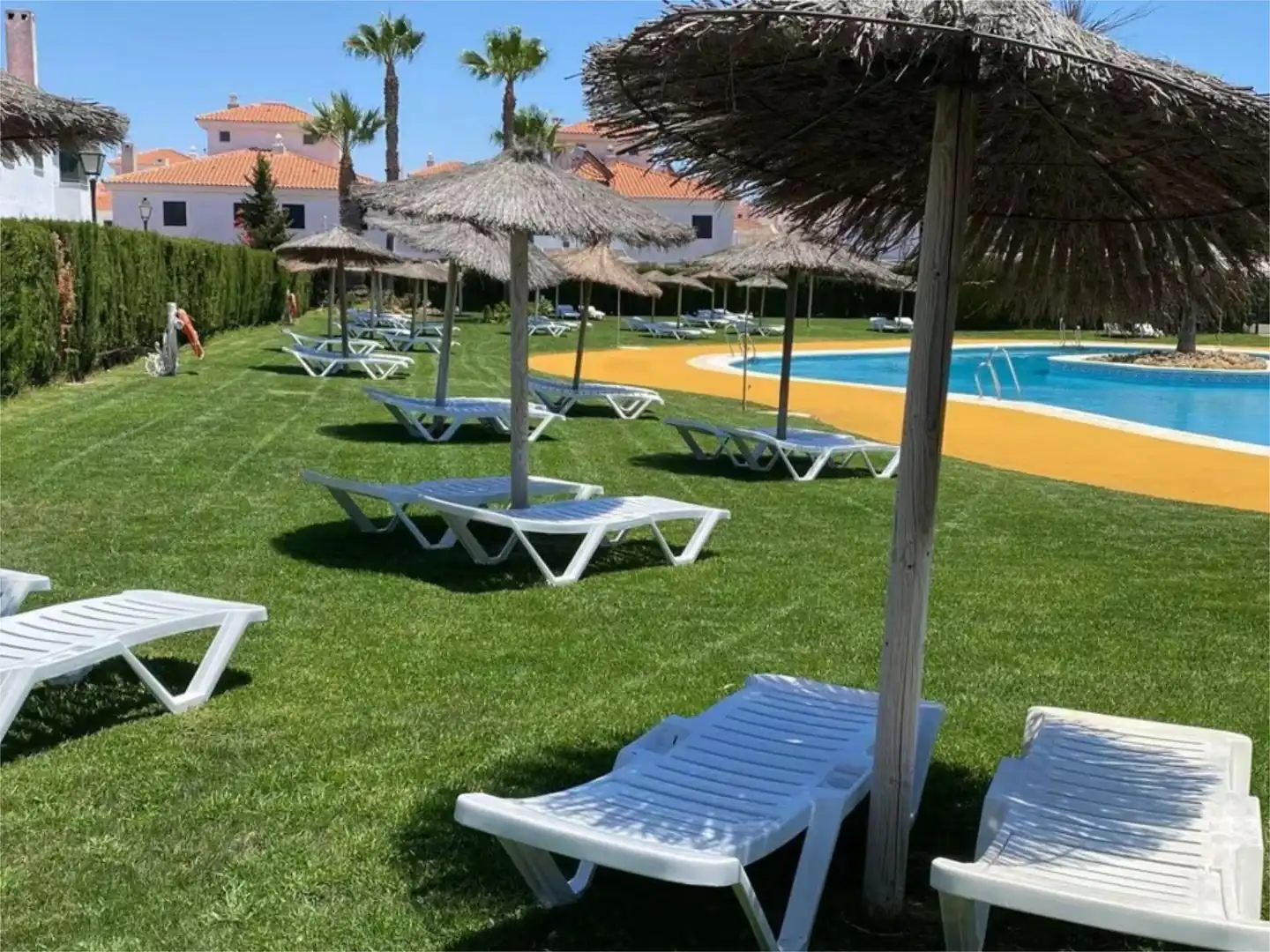 Garden of Flat for rent in El Rompido  with Heating, Private garden and Terrace