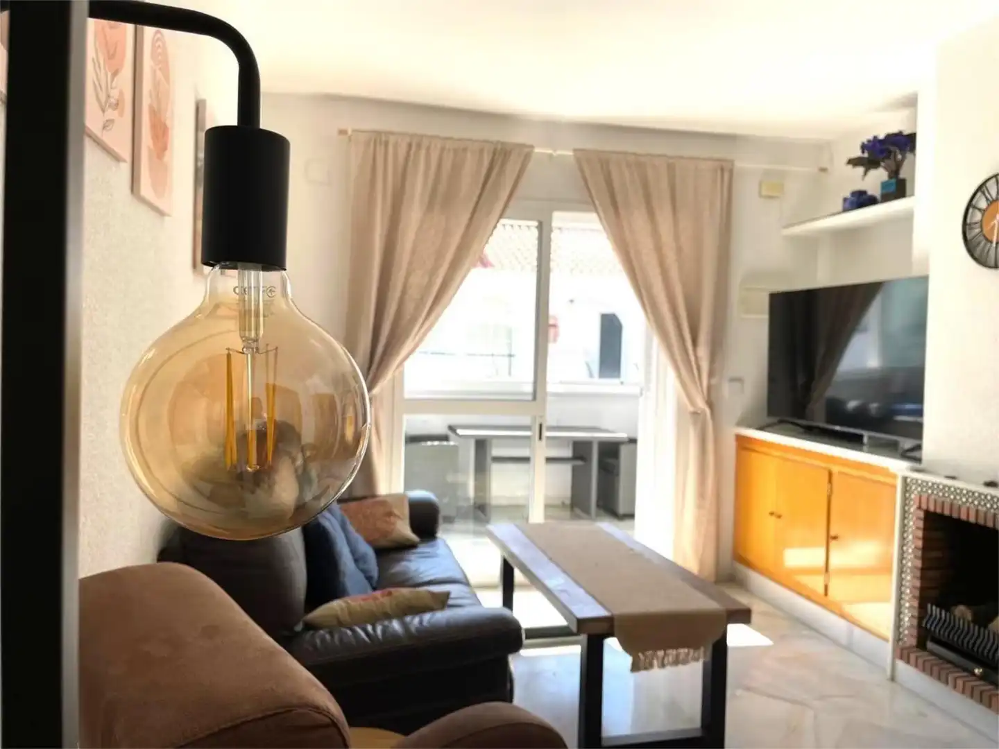 Living room of Flat for rent in El Rompido  with Heating, Private garden and Terrace