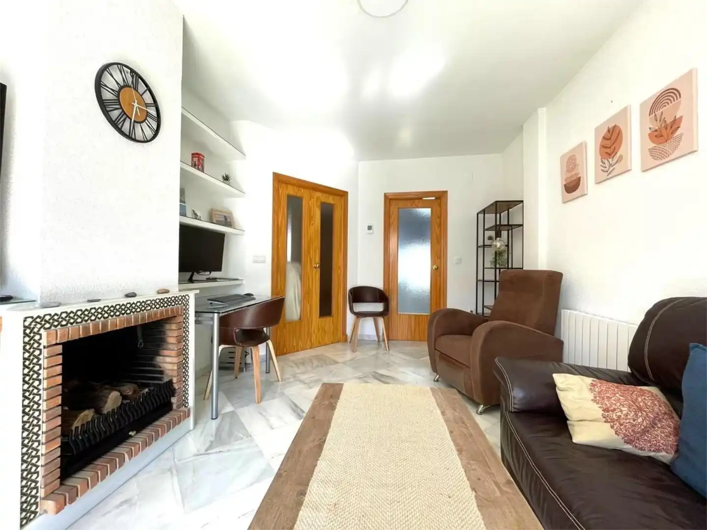 Living room of Flat for rent in El Rompido  with Heating, Private garden and Terrace