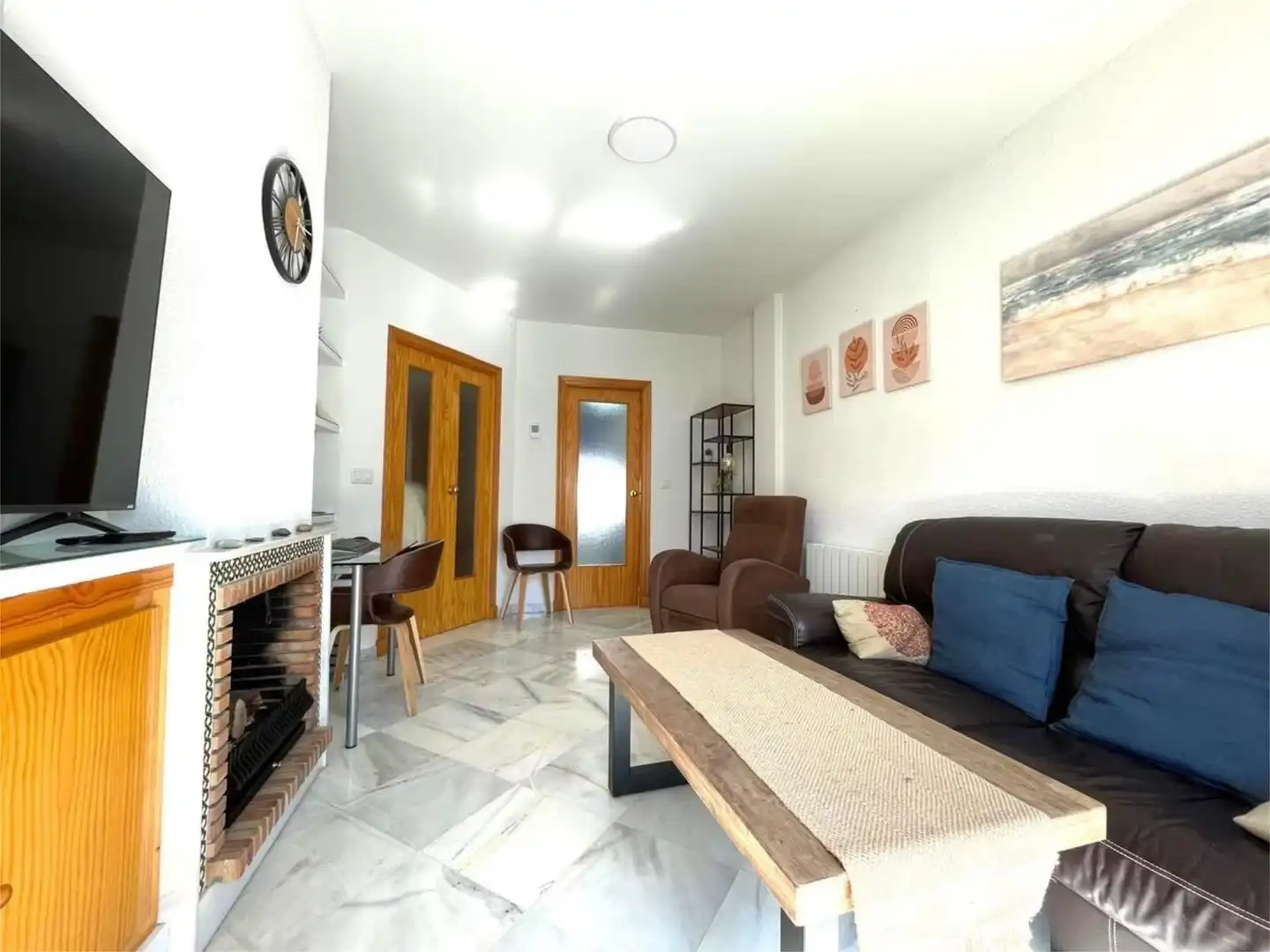 Living room of Flat for rent in El Rompido  with Heating, Private garden and Terrace