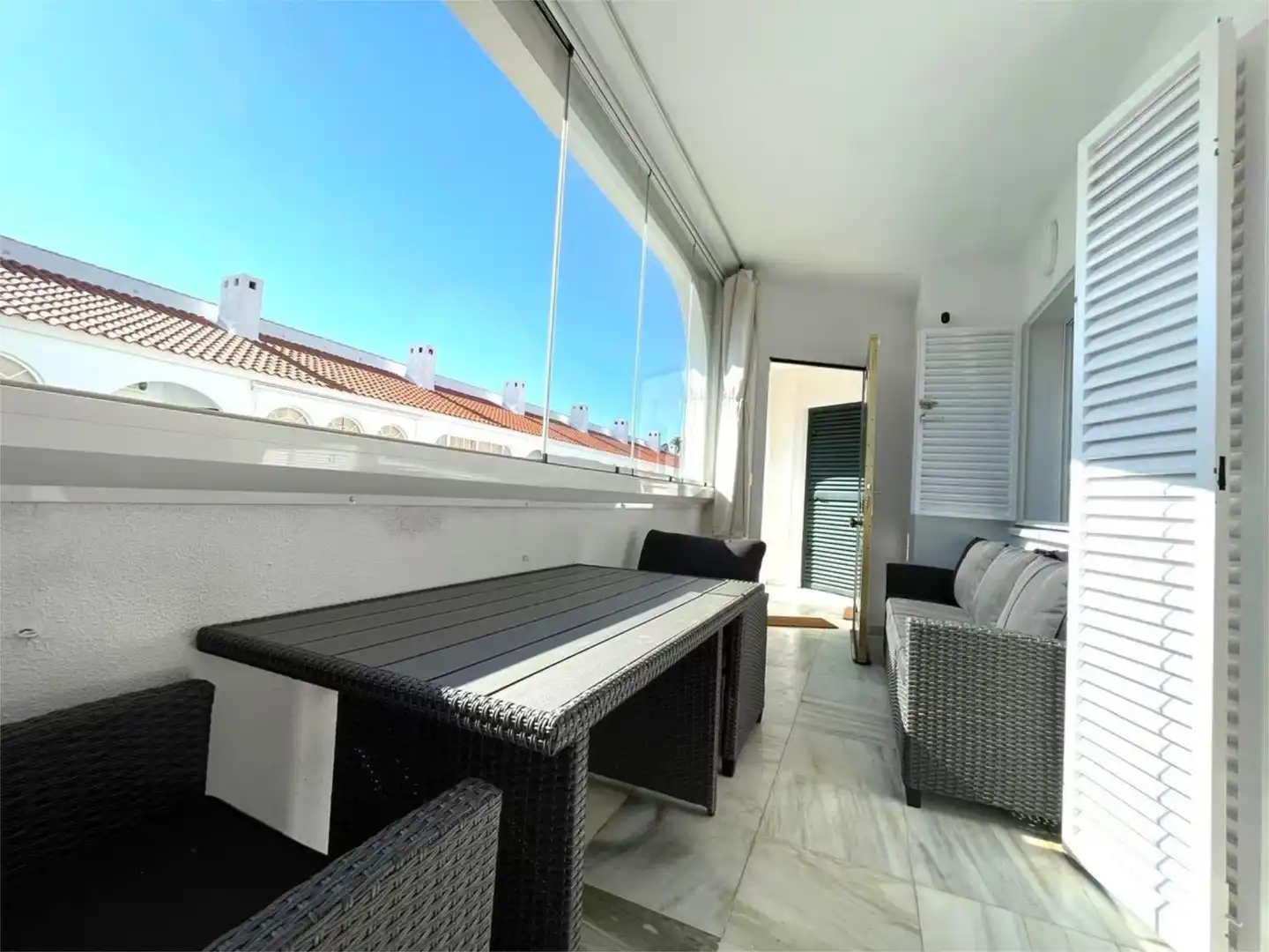 Terrace of Flat for rent in El Rompido  with Heating, Private garden and Terrace