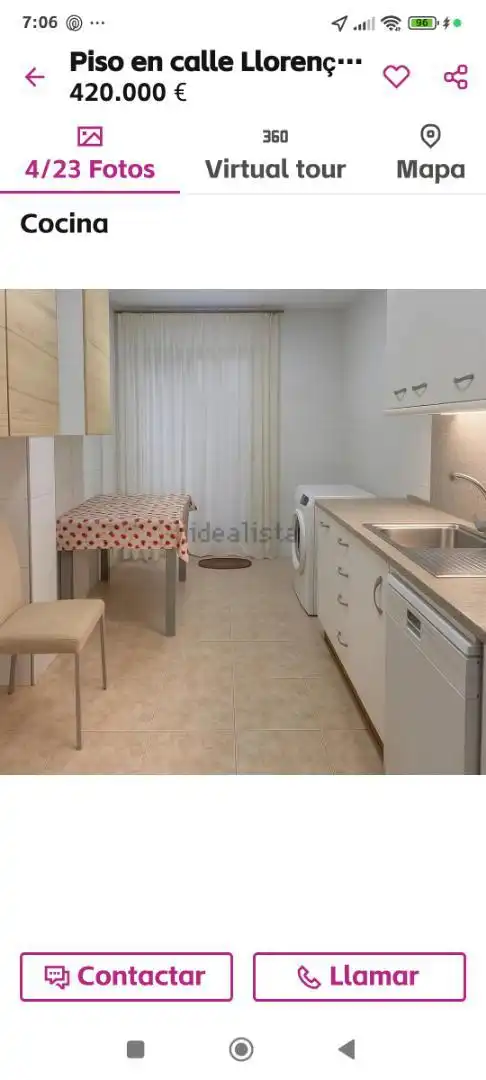 Cuina de Pis en venda en Tarragona amb Aire condicionat, Calefacció i Parquet