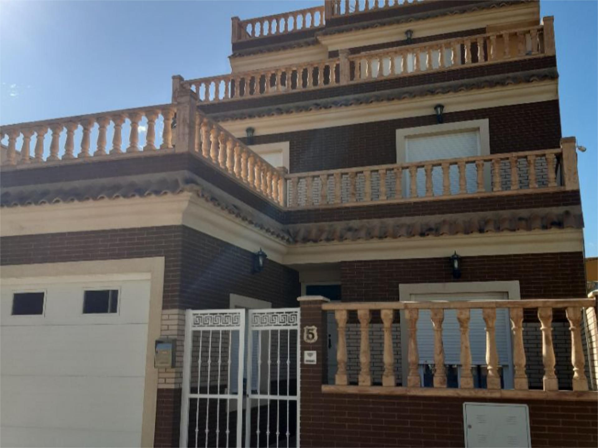 Exterior view of Flat for sale in Tabernas  with Air Conditioner, Heating and Parquet flooring