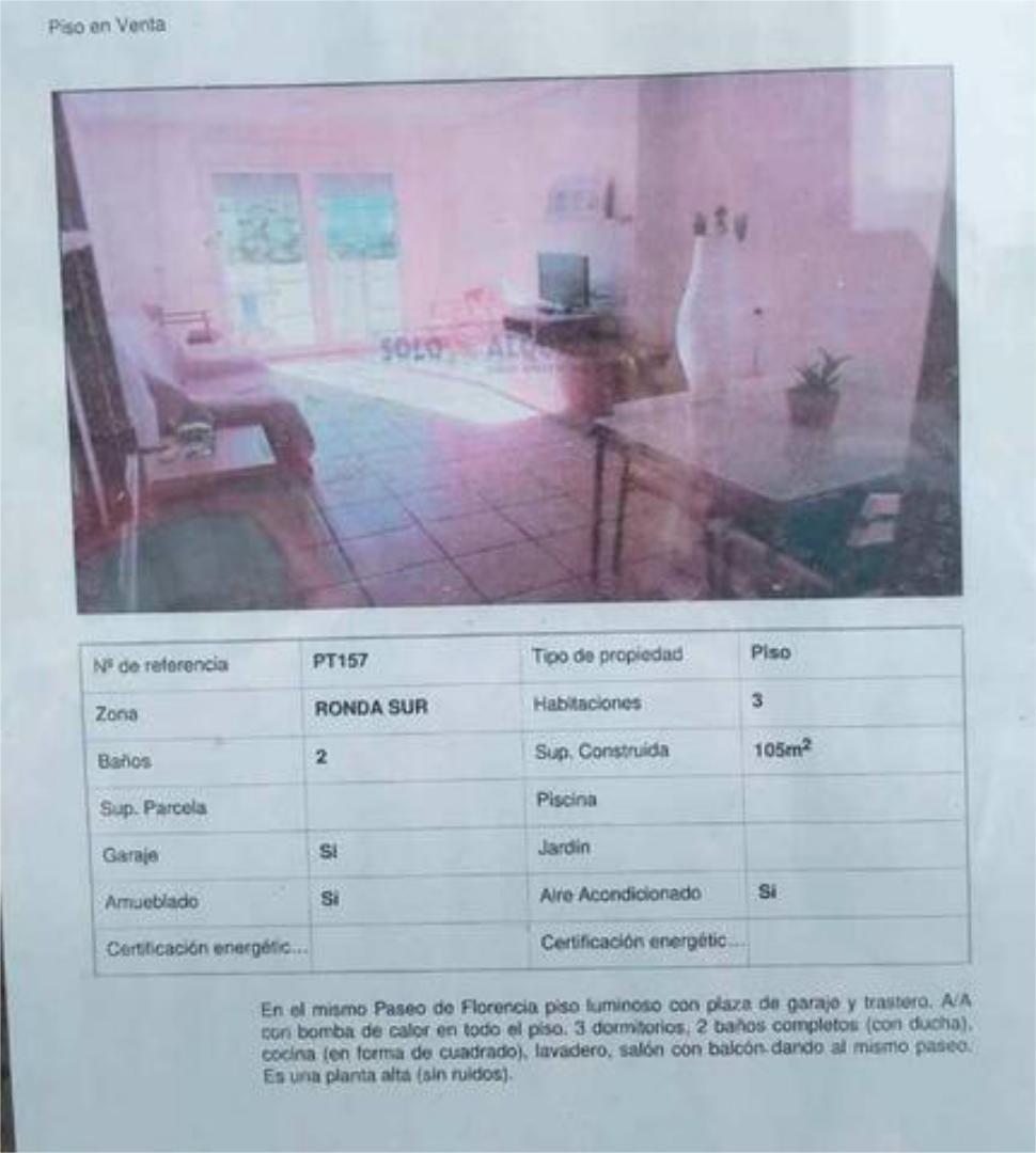 Pis en venda en  Murcia Capital