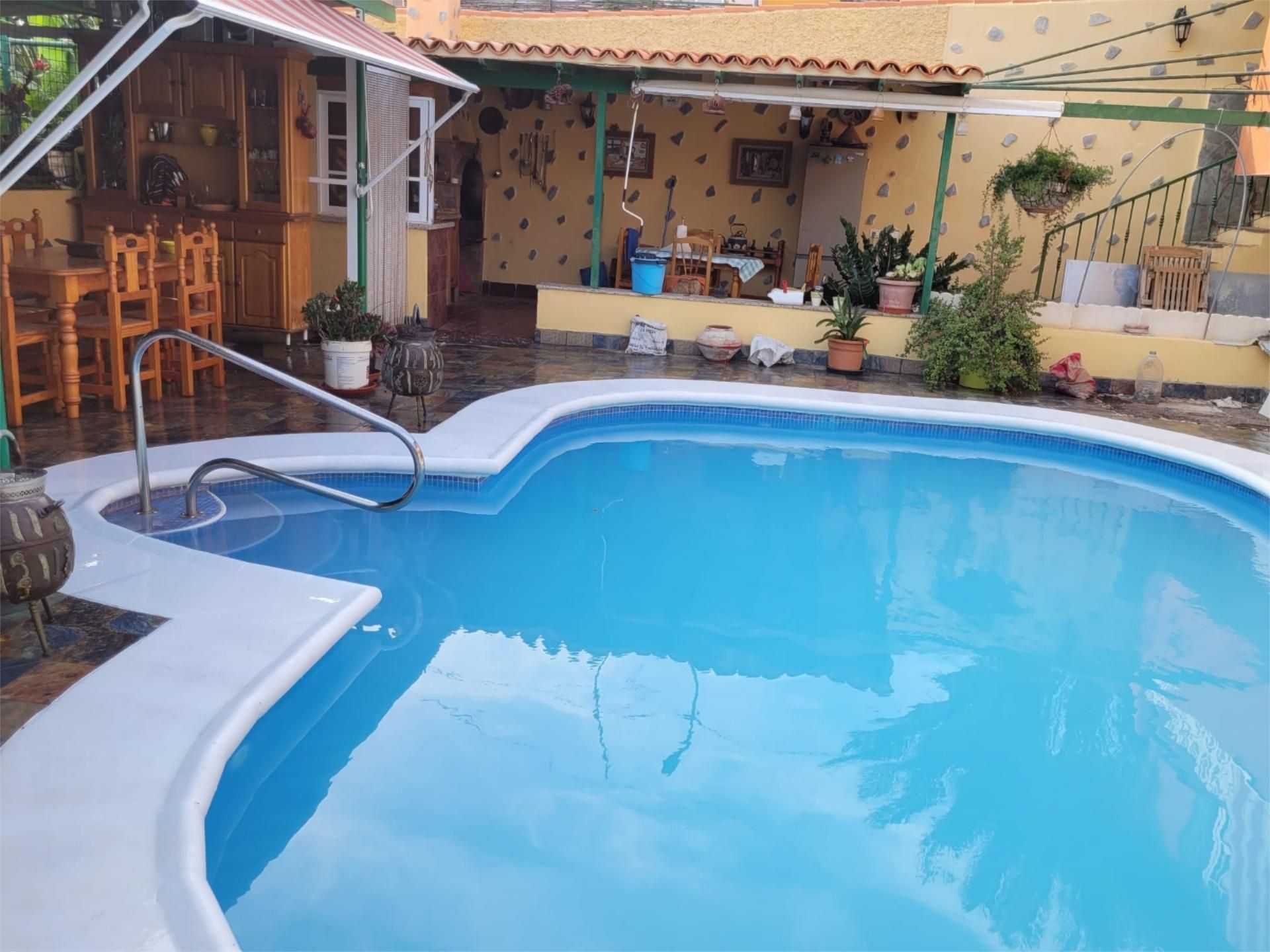 Piscina de Casa o xalet en venda en Candelaria amb Aire condicionat, Terrassa i Piscina