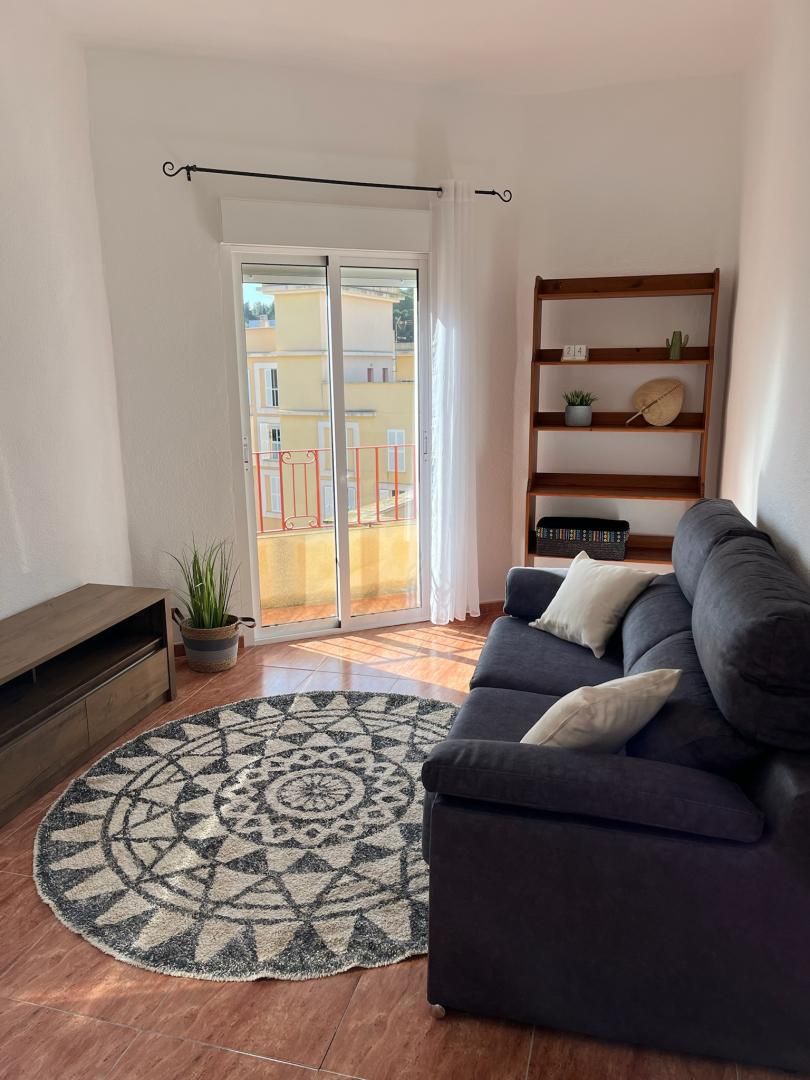 Living room of Flat to rent in Cartagena  with Air Conditioner, Parquet flooring and Furnished