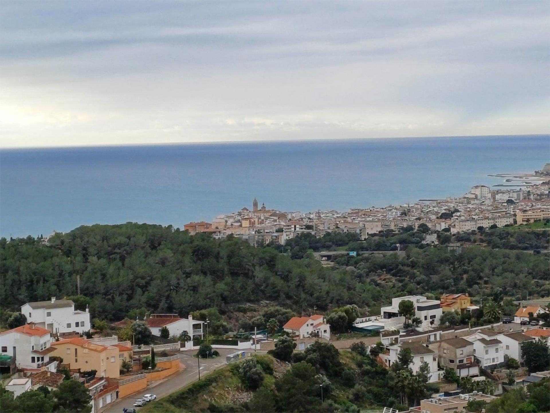 Exterior view of House or chalet for sale in Sitges  with Terrace, Swimming Pool and Balcony