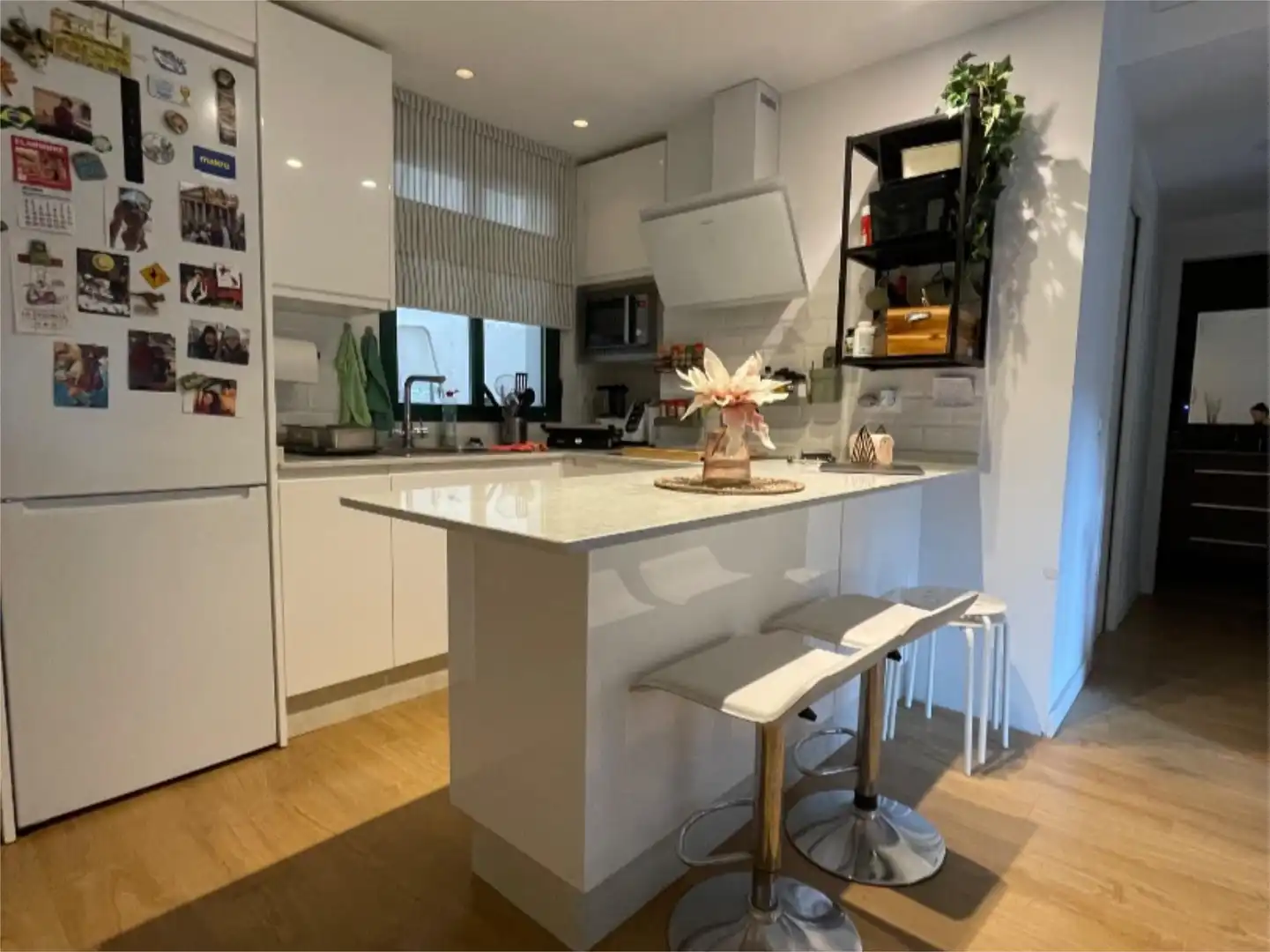 Wohnung zur Miete in Calle Antonio Navajas Ruíz, 2, El Bajondillo Küche von Wohnung zur Miete in Torremolinos mit Klimaanlage, Heizung und Privatgarten
