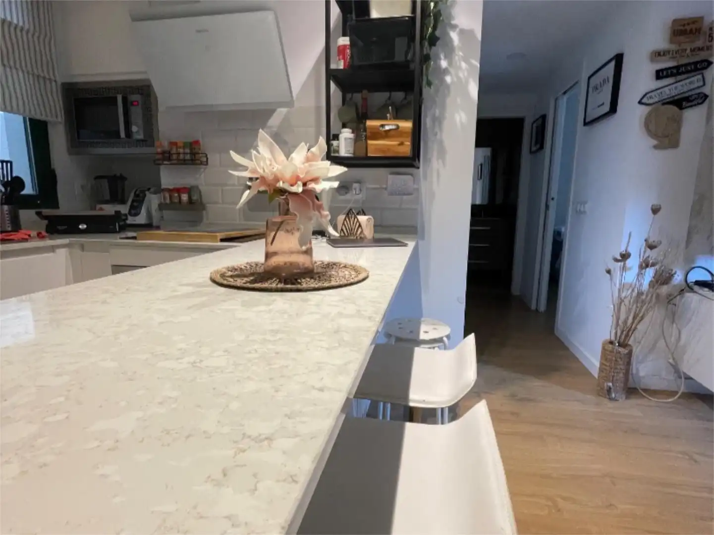 Wohnung zur Miete in Calle Antonio Navajas Ruíz, 2, El Bajondillo Küche von Wohnung zur Miete in Torremolinos mit Klimaanlage, Heizung und Privatgarten