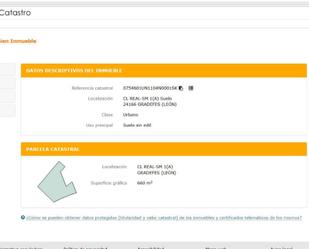 Garten von Bebaubares Gelände zum verkauf in Gradefes