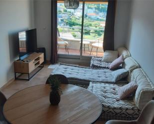 Living room of Flat for sale in Boiro  with Air Conditioner, Parquet flooring and Terrace