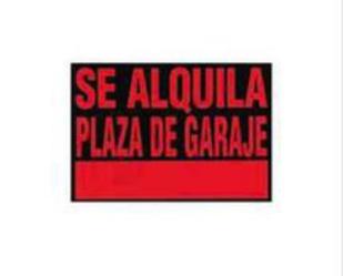 Garatge de lloguer en Villatorres