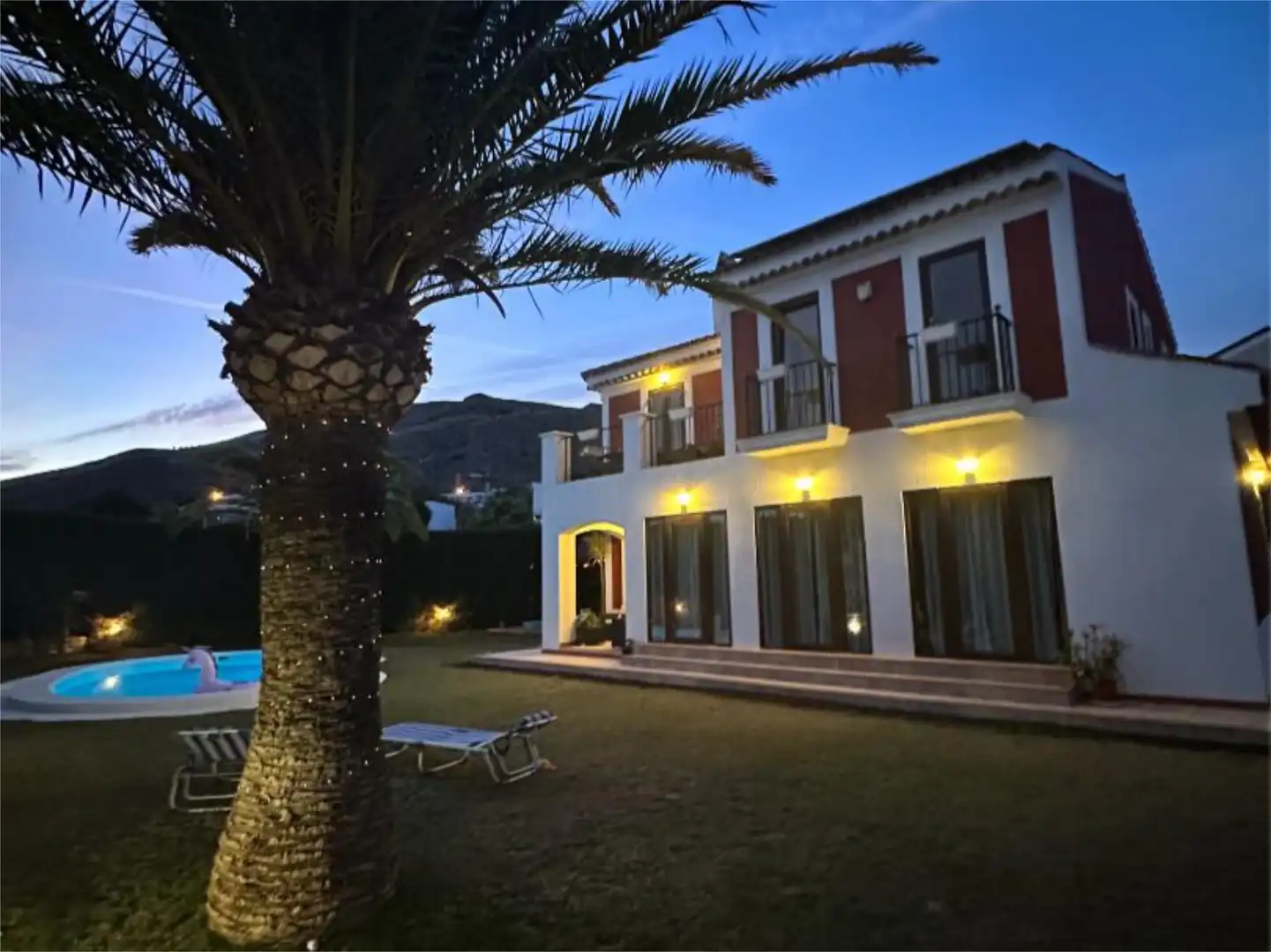 Finca rústica en venda a Carrer Londres, 21, Golf Bahía Vista exterior de Finca rústica en venda en Finestrat amb Aire condicionat, Terrassa i Piscina