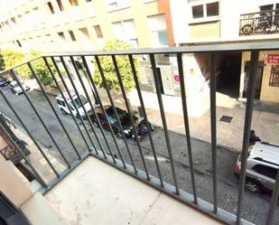 Balcony of Flat to rent in  Zaragoza Capital  with Air Conditioner, Heating and Furnished