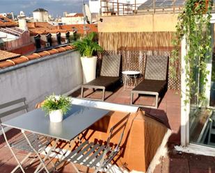 Terrace of Flat to rent in  Madrid Capital  with Air Conditioner, Heating and Terrace