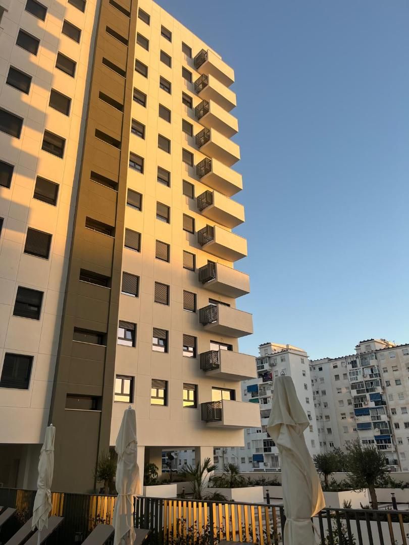 Vista exterior de Pis en venda en Málaga Capital amb Aire condicionat, Terrassa i Traster