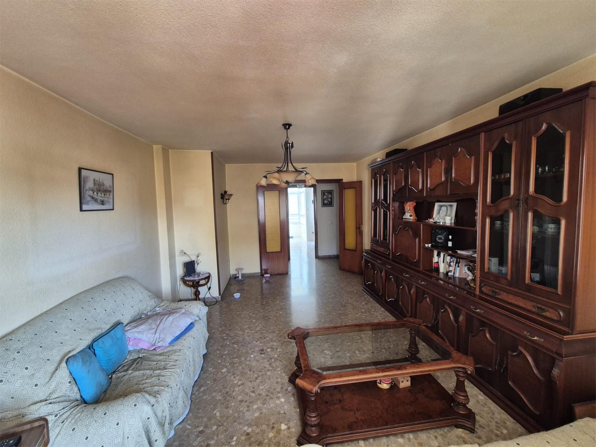 Sala d'estar de Pis en venda en Málaga Capital amb Terrassa i Aparcament comunitari
