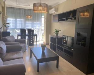 Living room of Flat for sale in  Madrid Capital  with Terrace and Swimming Pool
